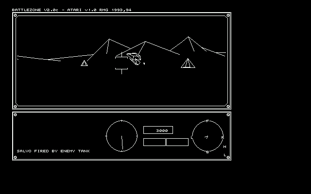 Cbzone atari screenshot